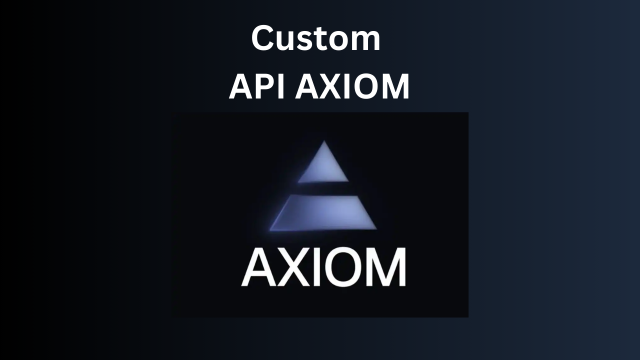 Custom API Axiom for token analysis