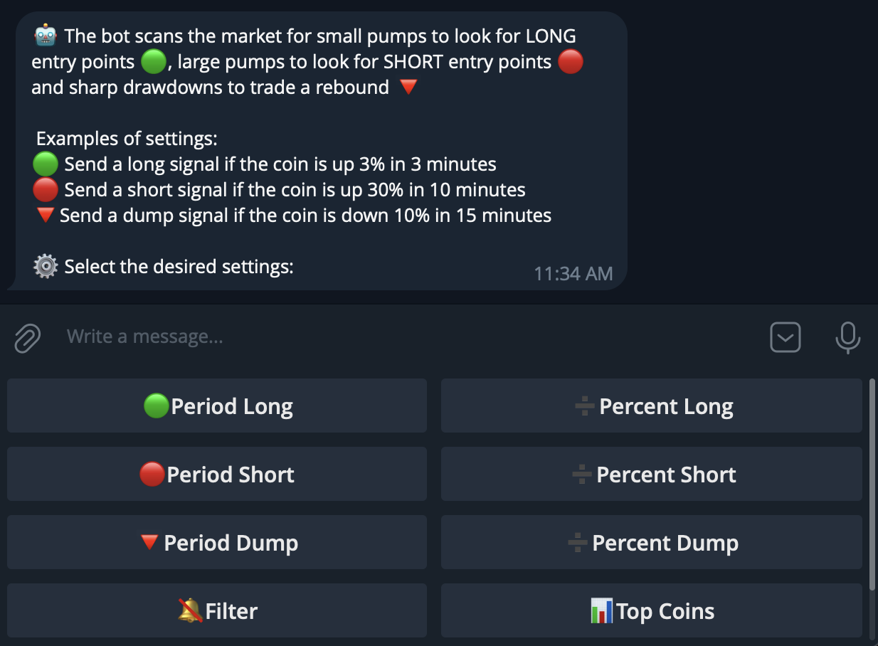 Bot Dashboard Interface