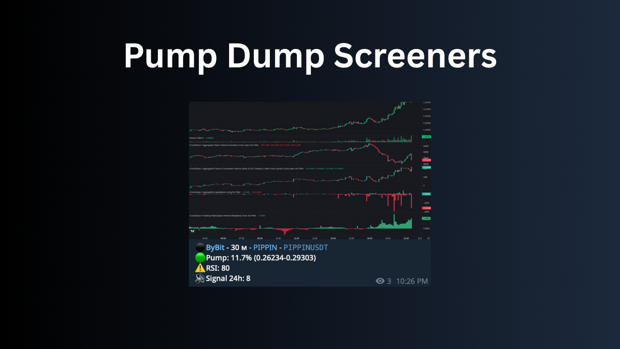Pump Dump Screeners