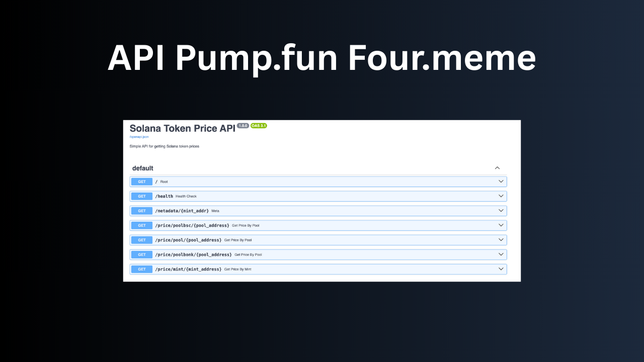 API Pump.fun, Four.meme API